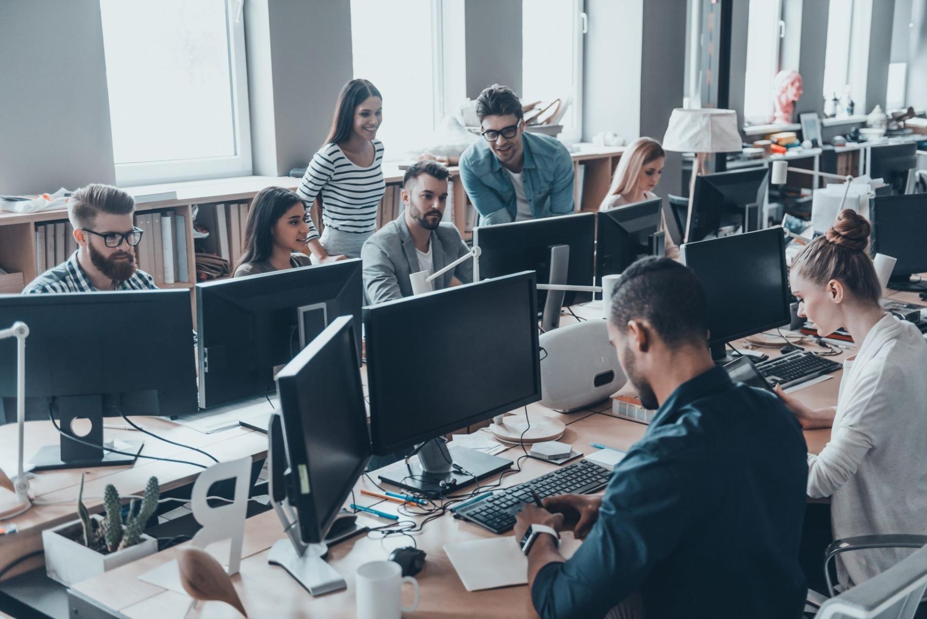 Professional seminar environment with structured learning materials